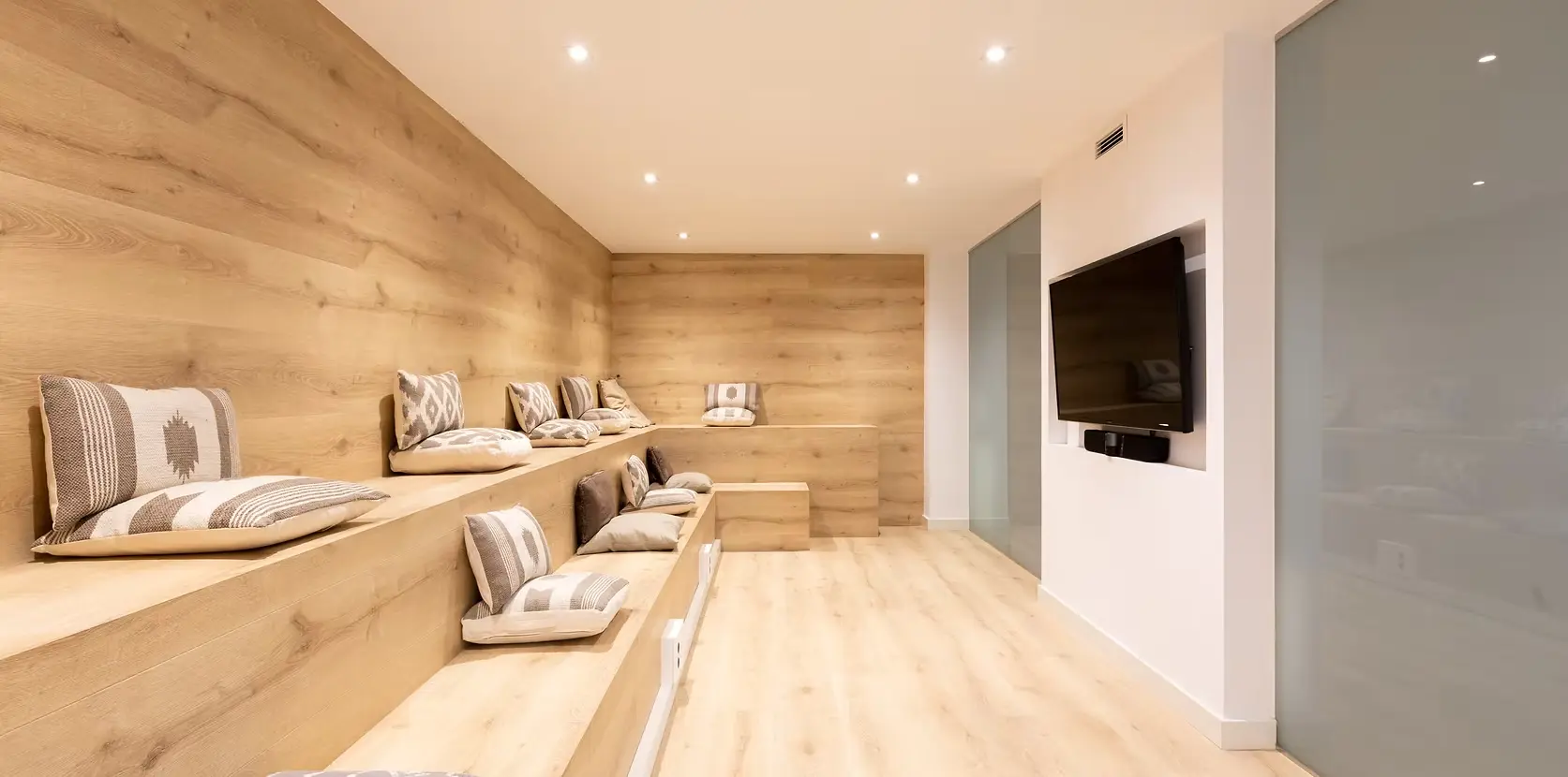 Sala de talleres del espacio de Beth Rosell en Sant Cugat del Vallès