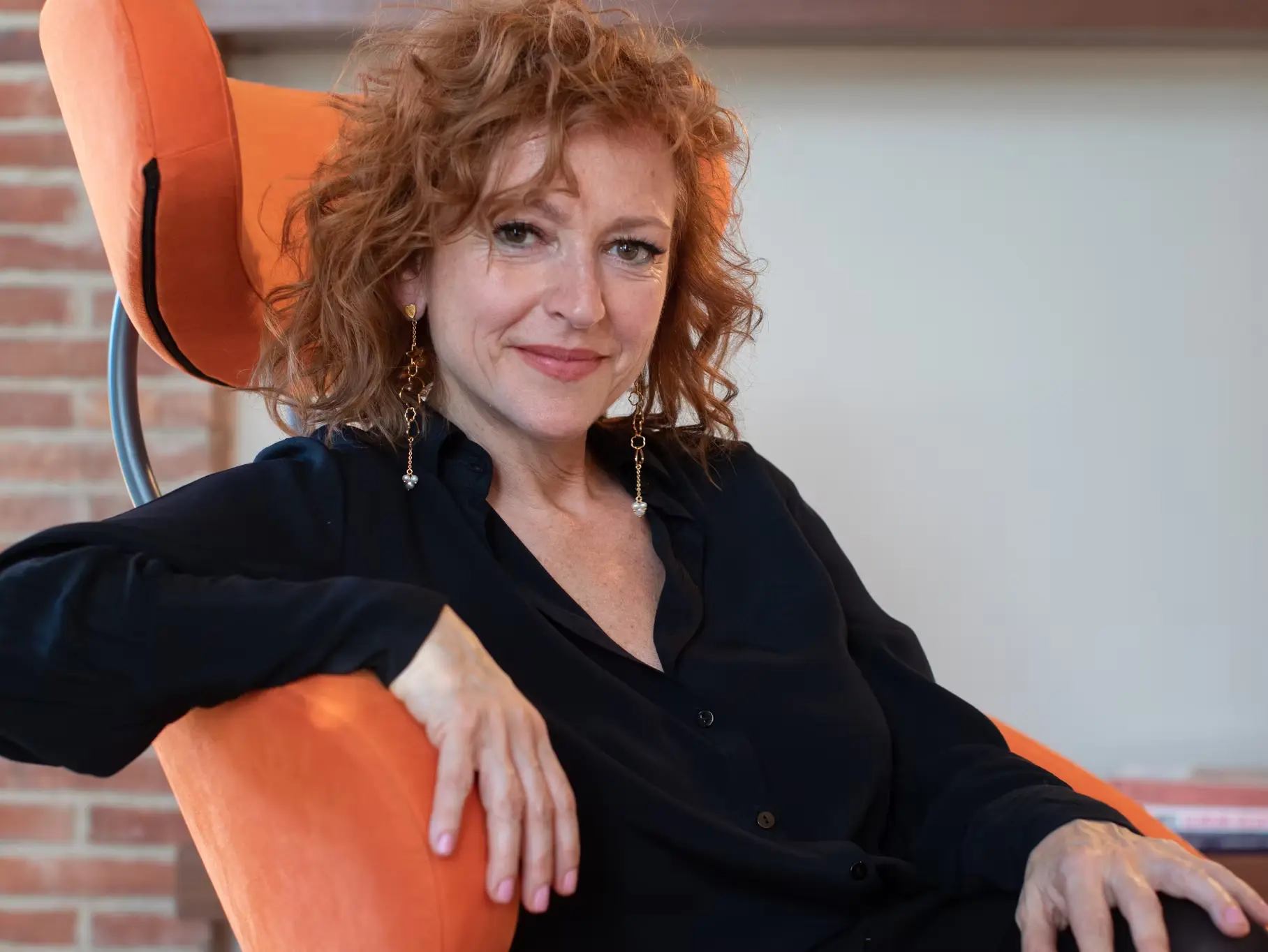 Beth Rosell en su espacio de trabajo de Sant Cugat del Vallès